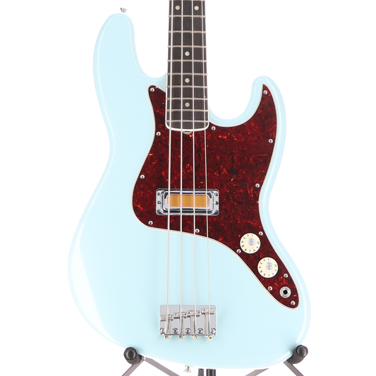Fender Gold Foil Jazz Bass, Sonic Blue, Professional Setup (B7) (96229)