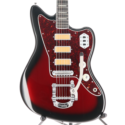 Fender Gold Foil Jazzmaster, Ebony Fingerboard, Candy Apple Burst (H8) (20406)