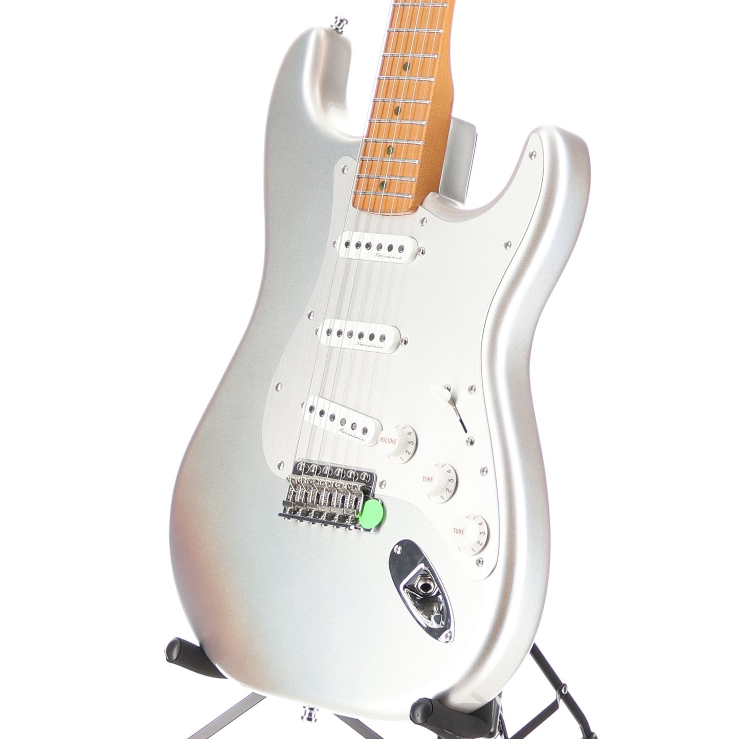Fender H.E.R. Stratocaster, Chrome Glow, Maple Fingerboard, Professional Setup (G7) (94931)
