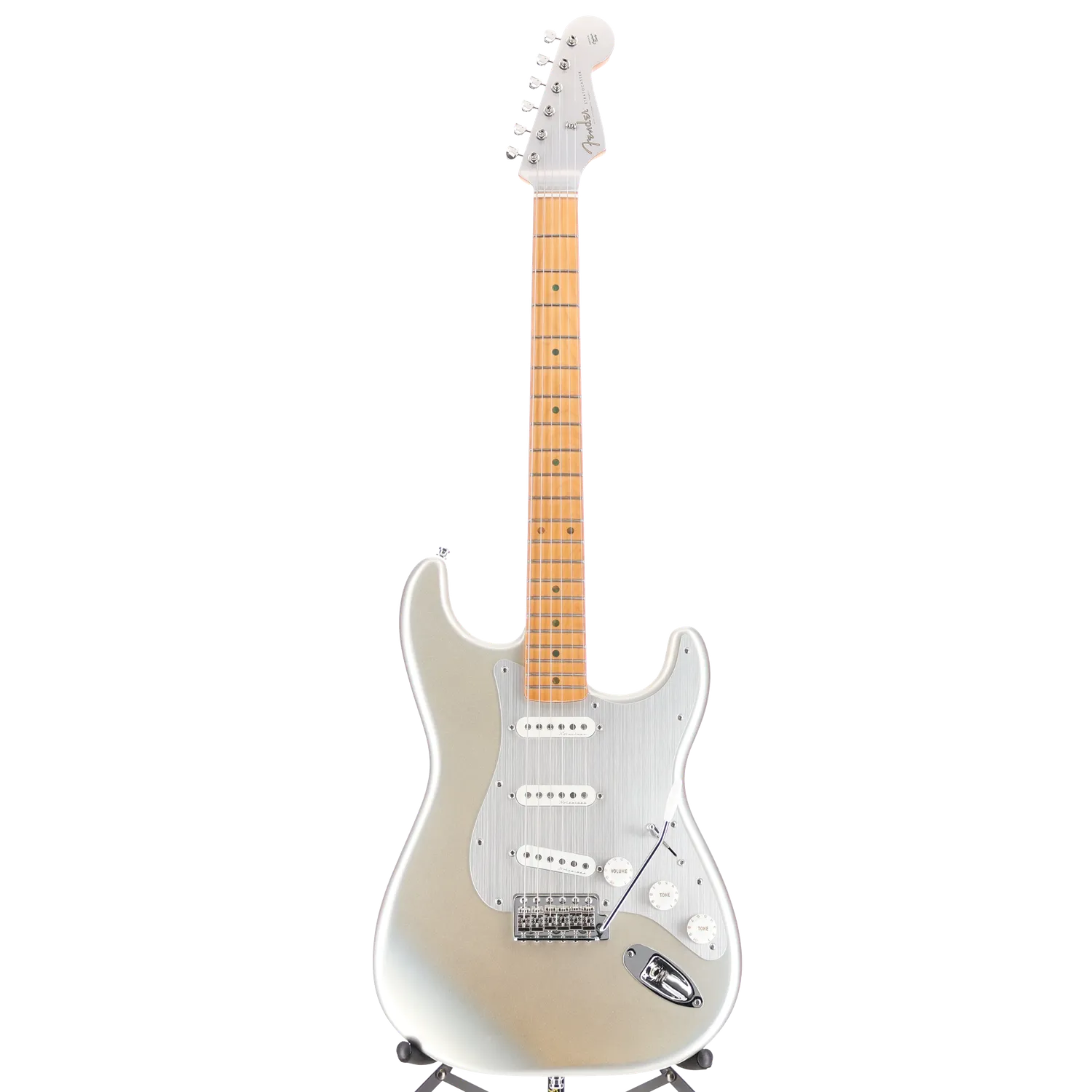 Fender H.E.R. Stratocaster, Maple Fingerboard, Chrome Glow (J1) (66603)