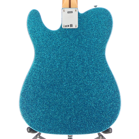 Fender J Mascis Telecaster, Maple Fingerboard, Bottle Rocket Blue Flake (F3) (00031)