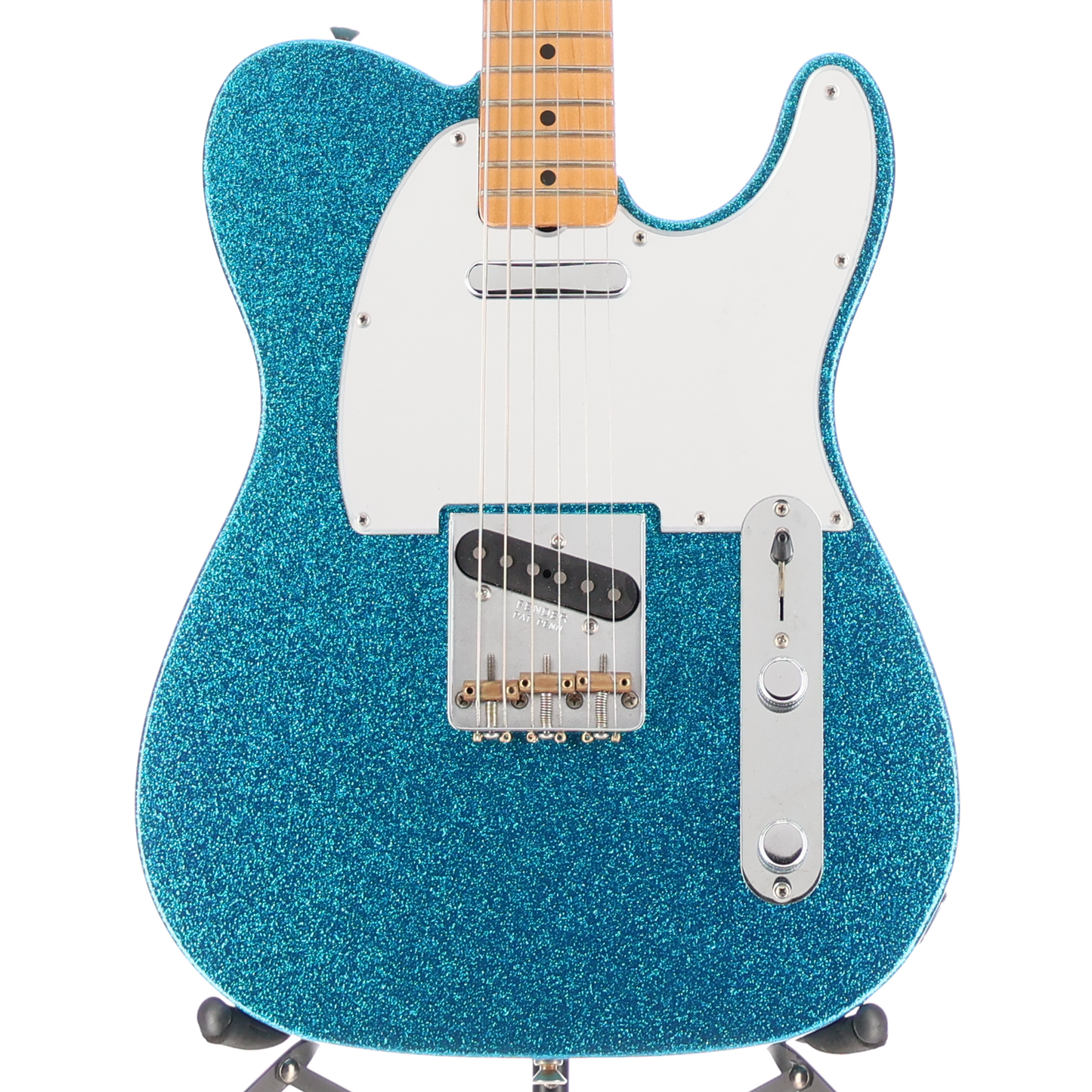 Fender J Mascis Telecaster, Maple Fingerboard, Bottle Rocket Blue Flake (F3) (00031)