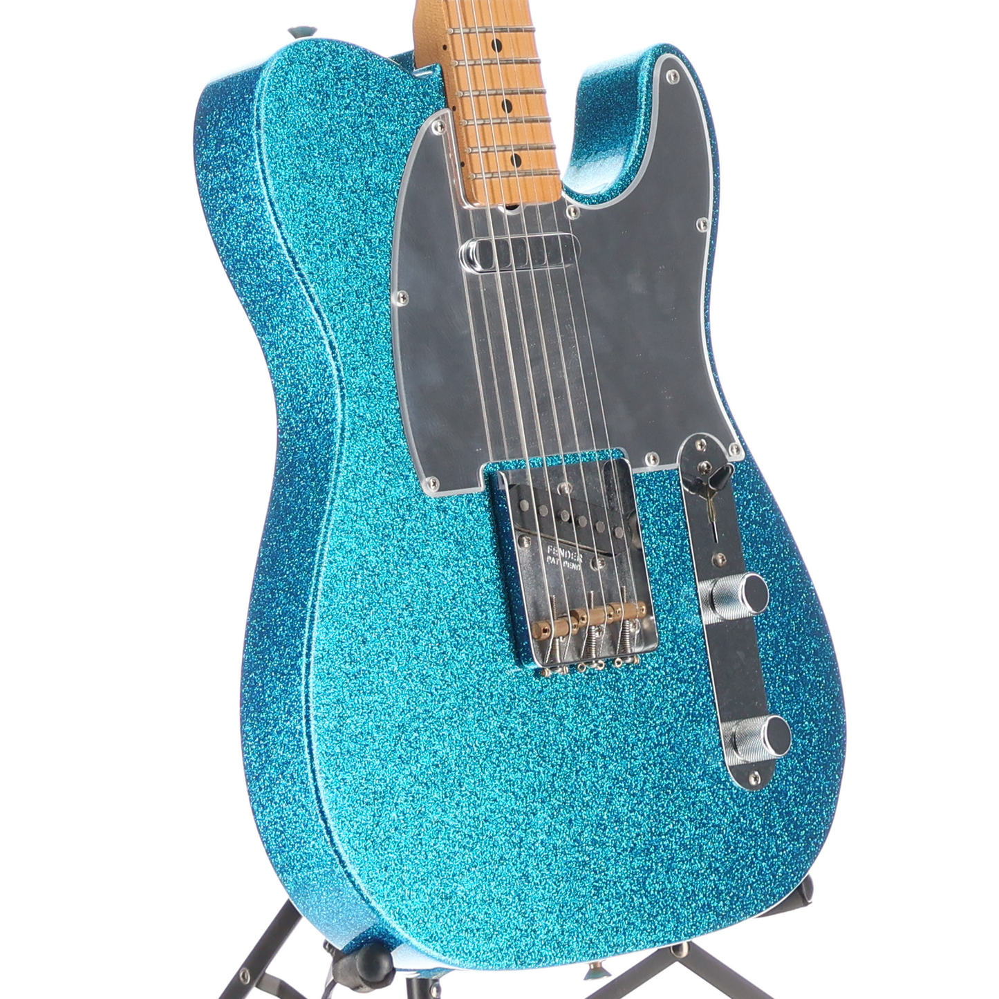 Fender J Mascis Telecaster, Maple Fingerboard, Bottle Rocket Blue Flake, Plays Great (F3) (00031)