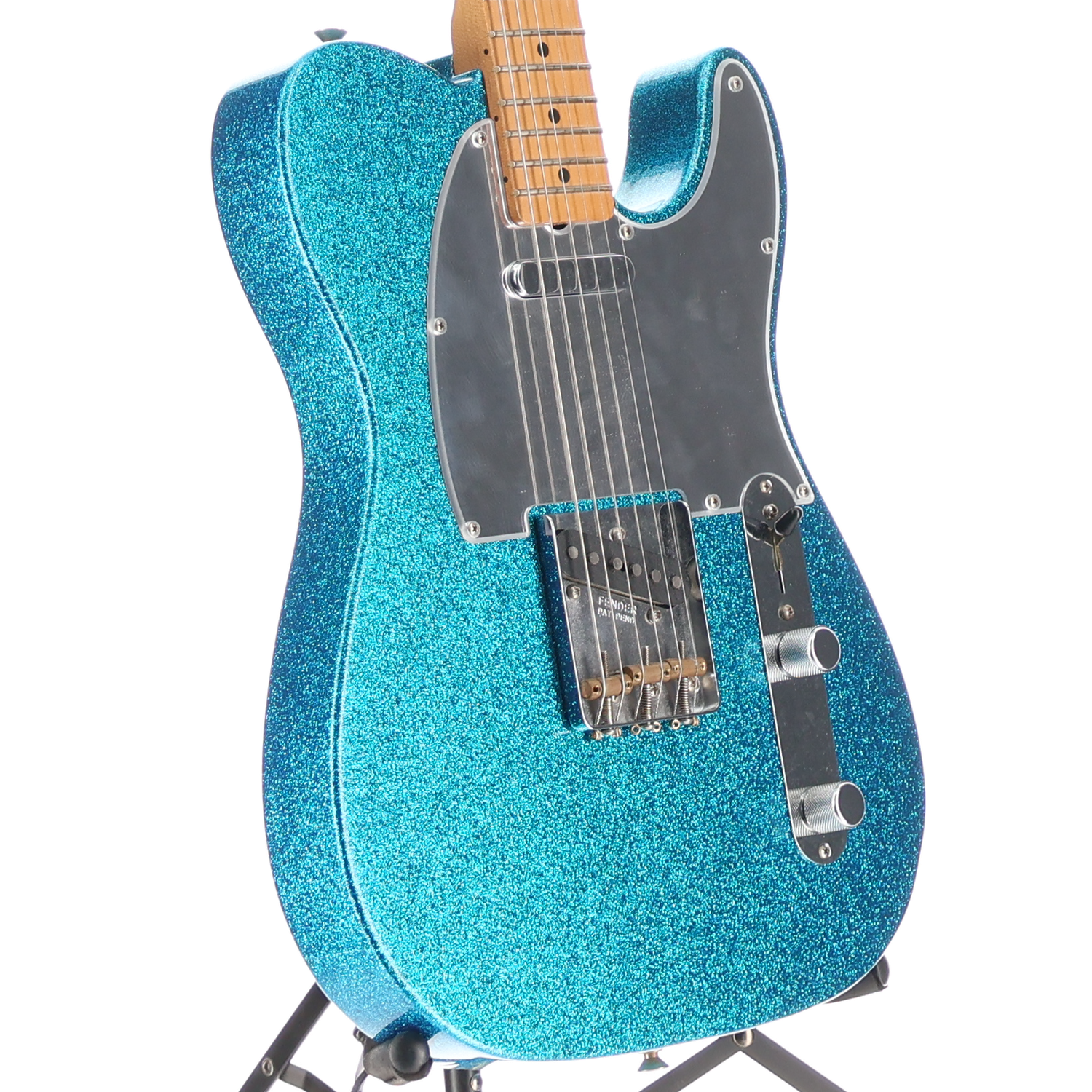 Fender J Mascis Telecaster, Maple Fingerboard, Bottle Rocket Blue Flake, Plays Great (F3) (00031)