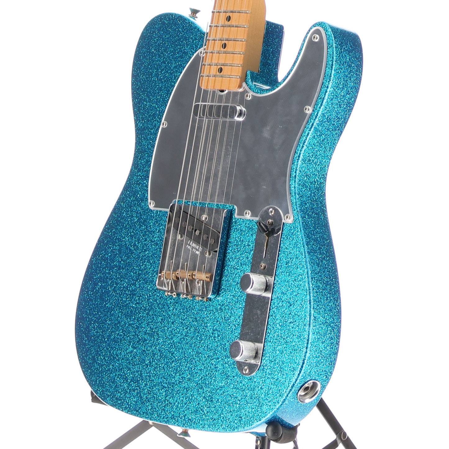 Fender J Mascis Telecaster, Maple Fingerboard, Bottle Rocket Blue Flake, Plays Great (F3) (00031)