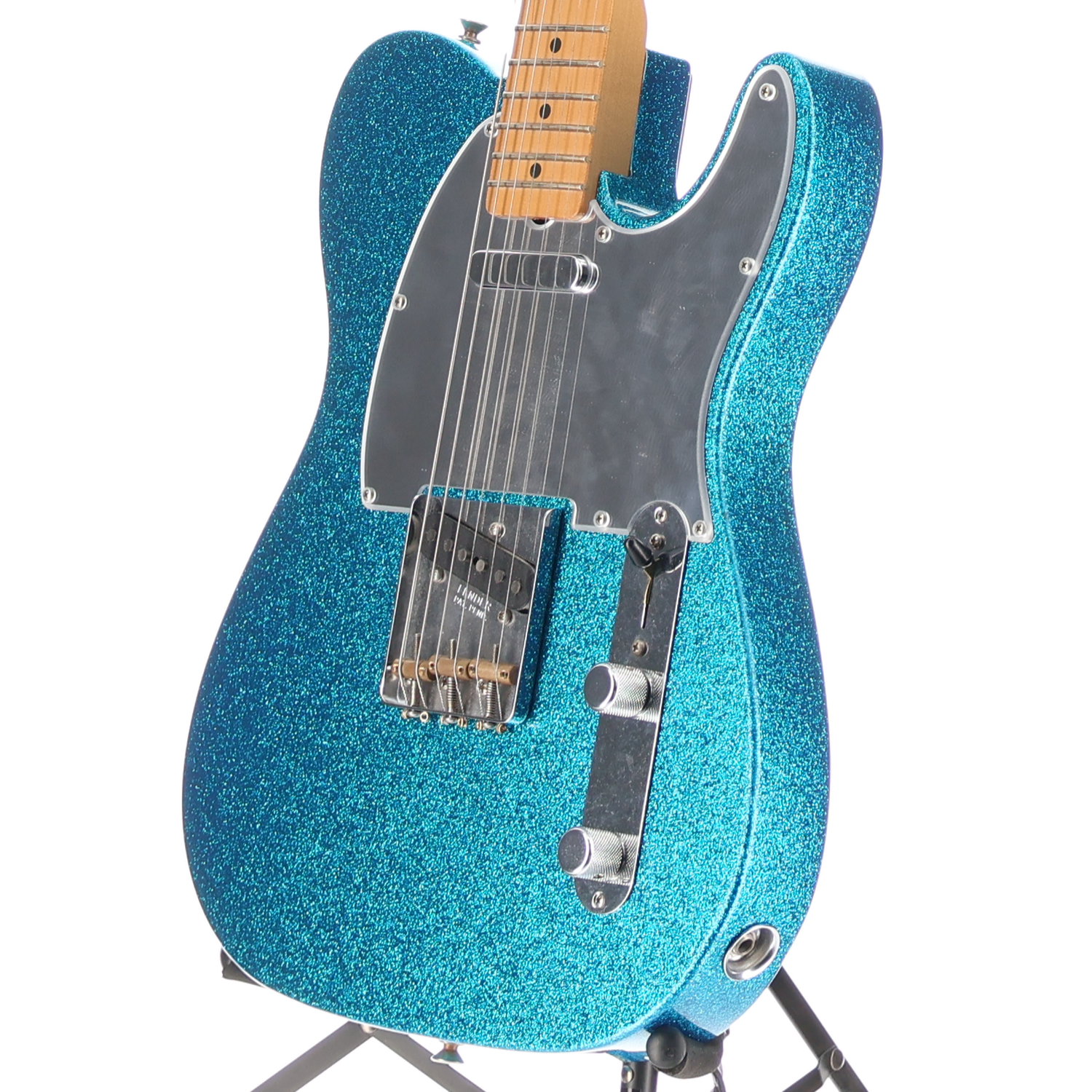 Fender J Mascis Telecaster, Maple Fingerboard, Bottle Rocket Blue Flake, Plays Great (F3) (00031)