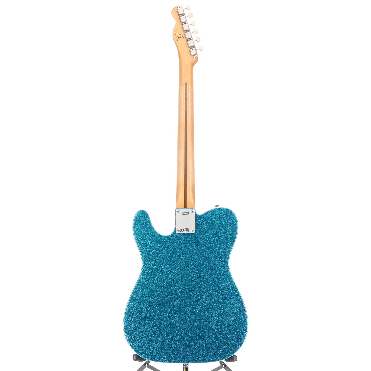 Fender J Mascis Telecaster, Maple Fingerboard, Bottle Rocket Blue Flake, Plays Great (F3) (00031)