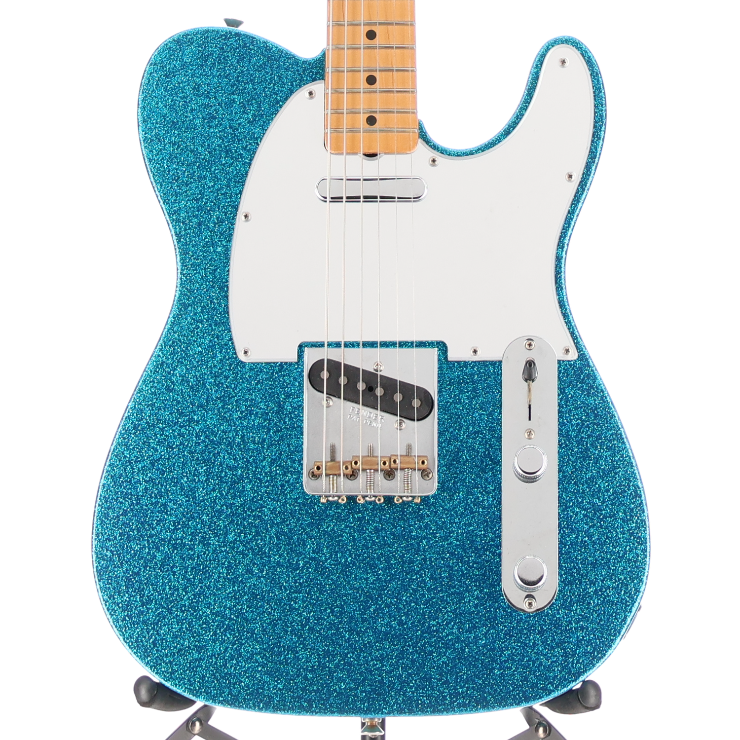 Fender J Mascis Telecaster, Maple Fingerboard, Bottle Rocket Blue Flake, Plays Great (F3) (00031)