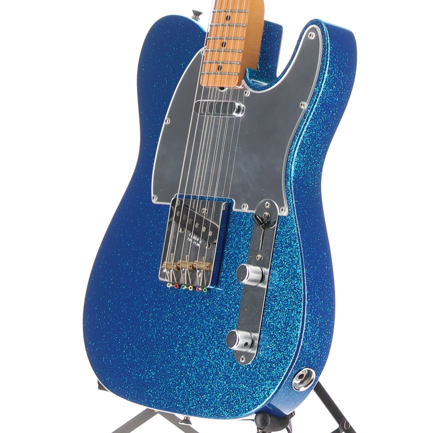 Fender J Mascis Telecaster, Maple Fingerboard, Bottle Rocket Blue Flake, Plays Great (Y3) (00454)