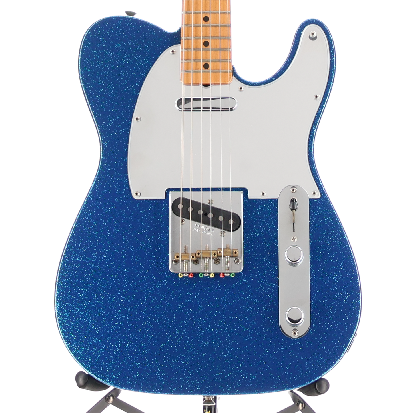 Fender J Mascis Telecaster, Maple Fingerboard, Bottle Rocket Blue Flake, Plays Great (Y3) (00454)