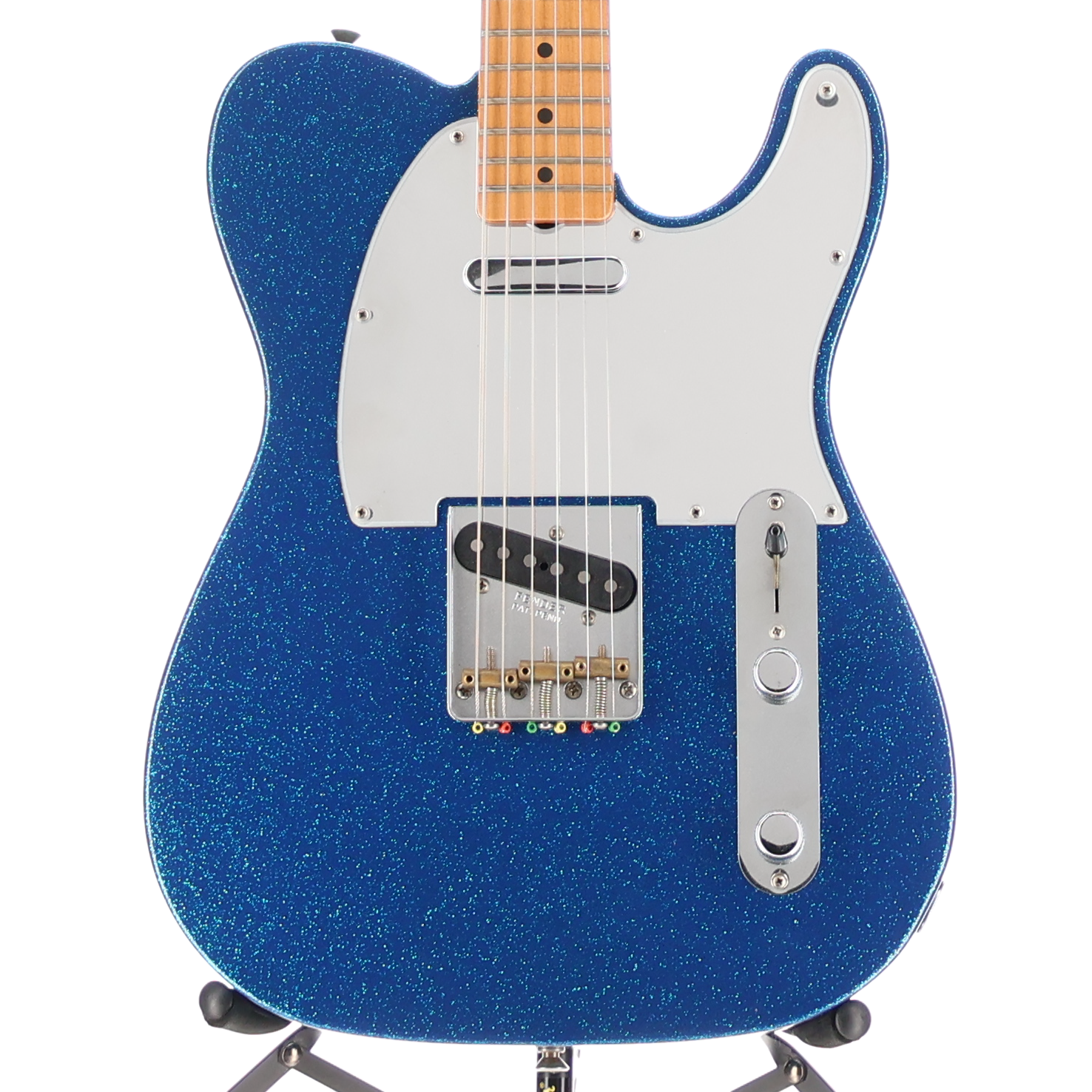 Fender J Mascis Telecaster, Maple Fingerboard, Bottle Rocket Blue Flake, Plays Great (Y3) (00454)