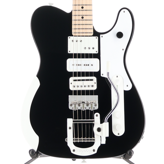 Fender Jack White Triplecaster, Maple Fingerboard, Black (B8) (60021)