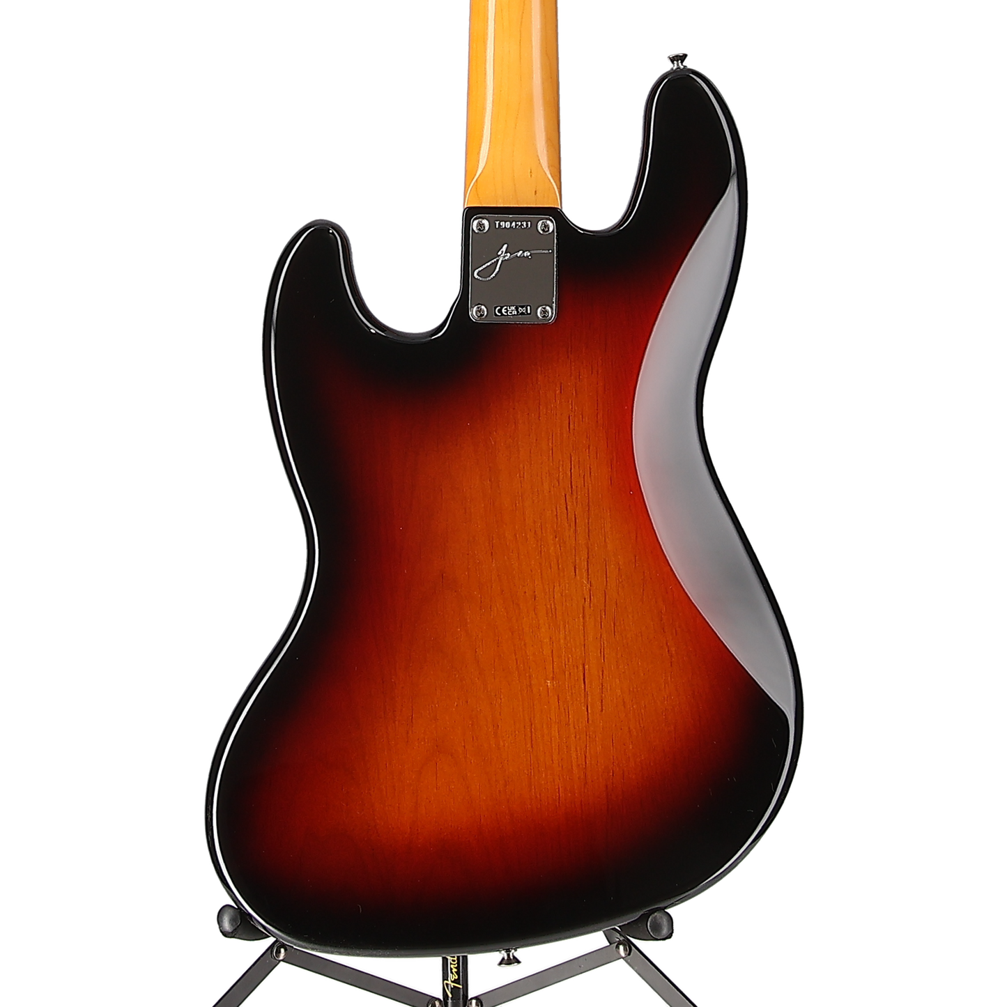 Fender Jaco Pastorius Jazz Bass, Fretless, Pau Ferro Fingerboard, 3-Color Sunburst (EH2) (04231)