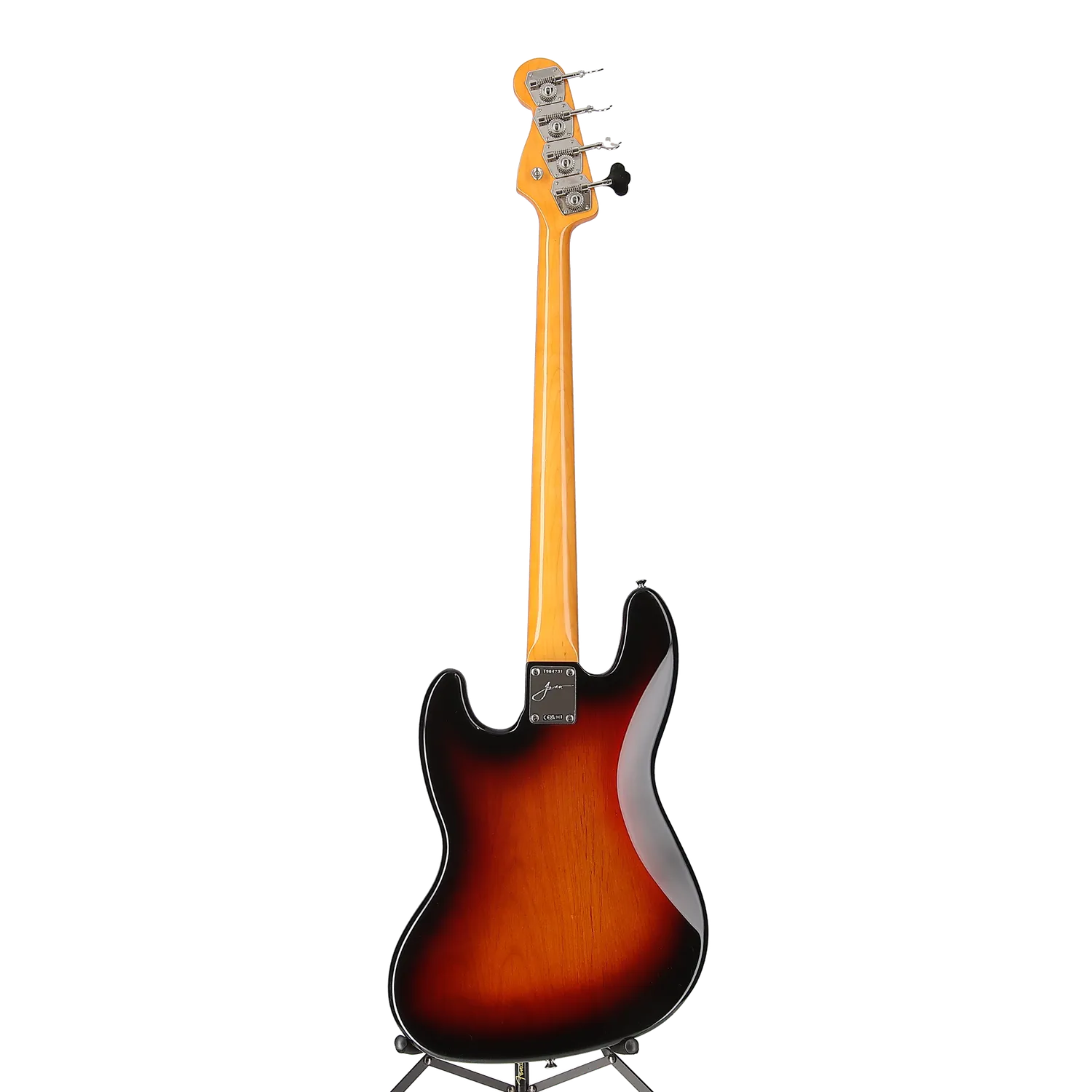 Fender Jaco Pastorius Jazz Bass, Fretless, Pau Ferro Fingerboard, 3-Color Sunburst (EH2) (04231)