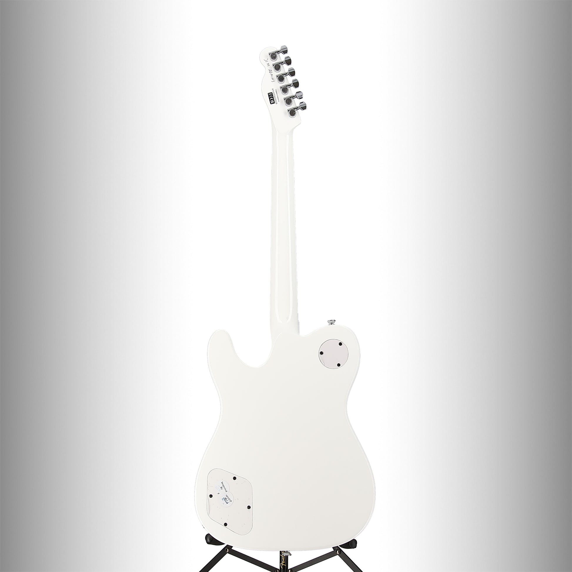 Fender Jim Adkins JA-90 Telecaster Thinline, Laurel Fingerboard, White (SR) (00238)