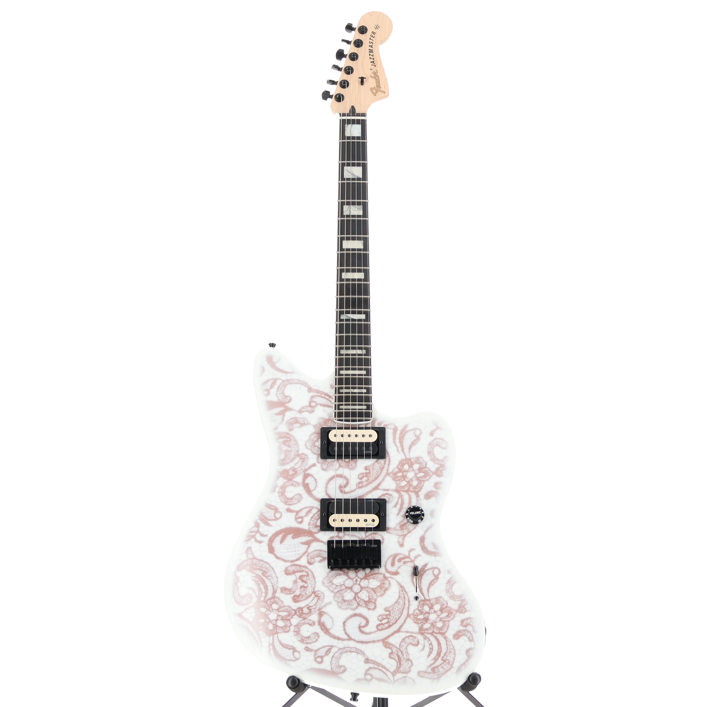 Fender Jim Root Jazzmaster - White Pearl Paisley Custom Paint (U6) (68476)