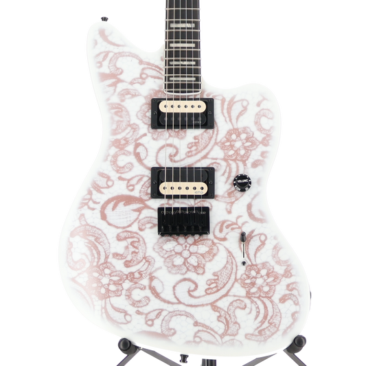 Fender Jim Root Jazzmaster - White Pearl Paisley Custom Paint (U6) (68476)
