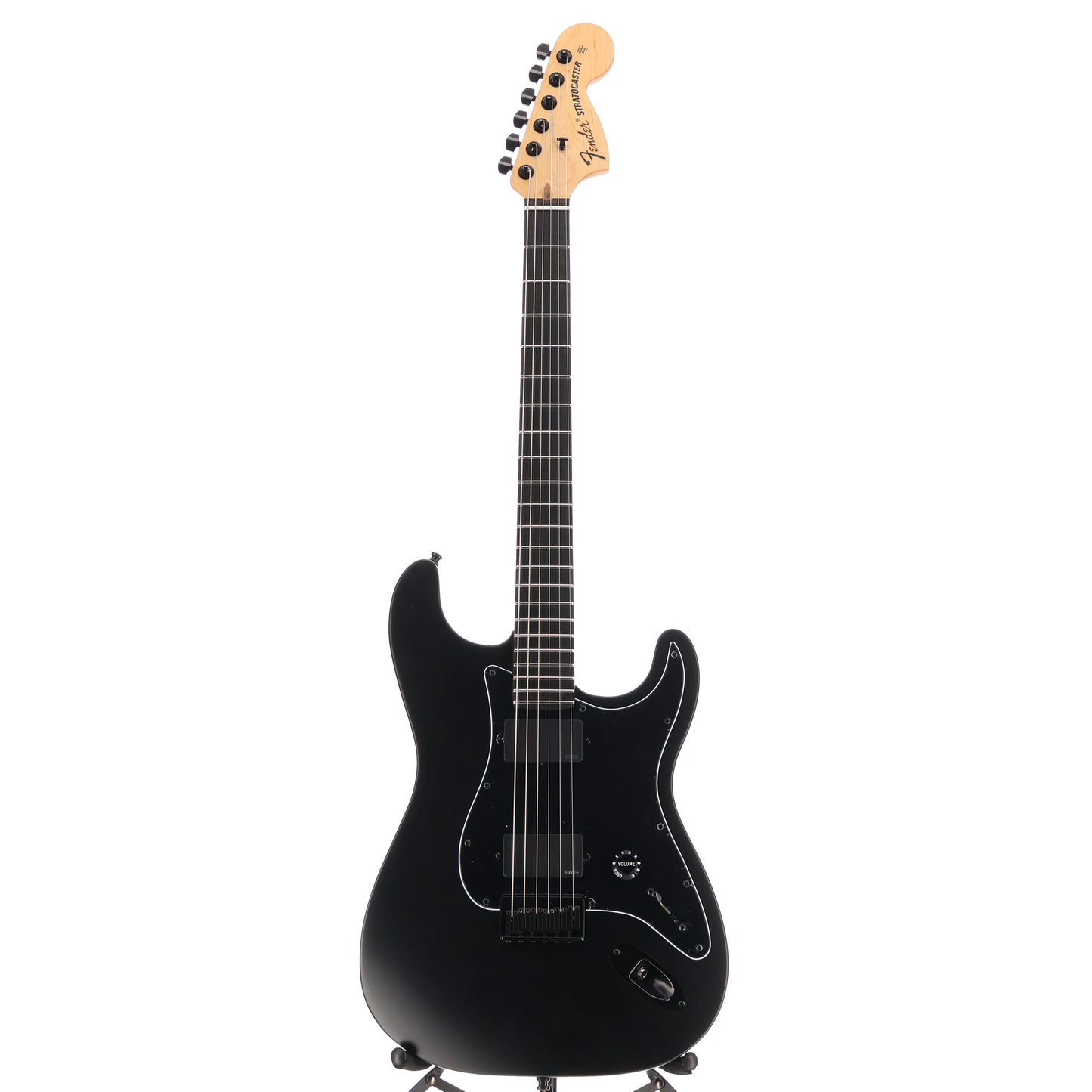 Fender Jim Root Stratocaster, Ebony Fingerboard, Flat Black (RC3) (00192)