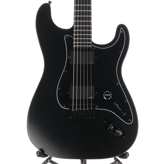 Fender Jim Root Stratocaster, Ebony Fingerboard, Flat Black (RC3) (00192)
