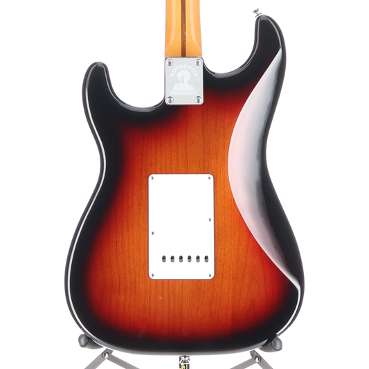 Fender Jimi Hendrix Stratocaster, 3-Color Sunburst, Maple, Fingerboard, Plays Great (E7) (47831)