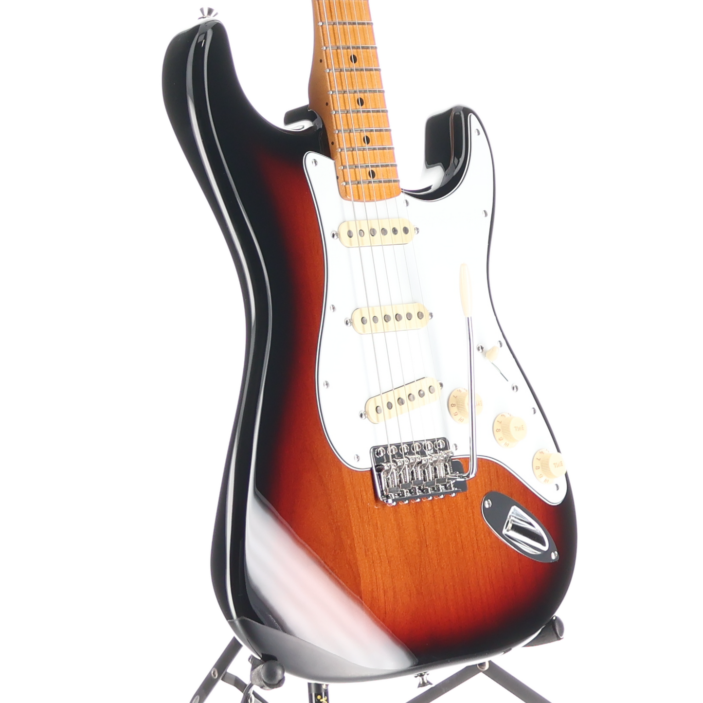 Fender Jimi Hendrix Stratocaster, 3-Color Sunburst, Maple, Fingerboard, Plays Great (E7) (47831)