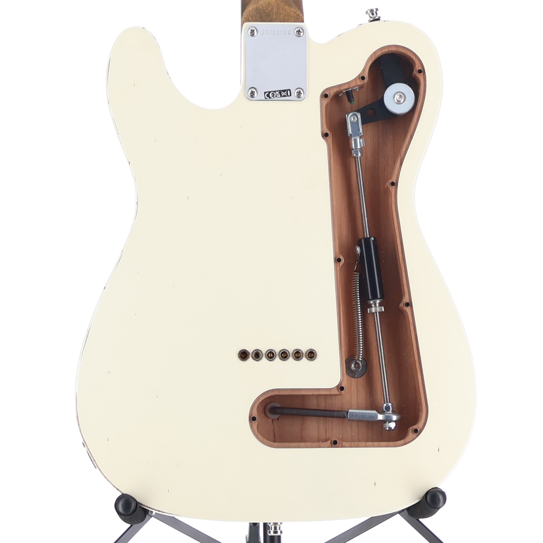 Fender John Osborne Telecaster, Maple Fingerboard, Olympic White (RC3) (00008)