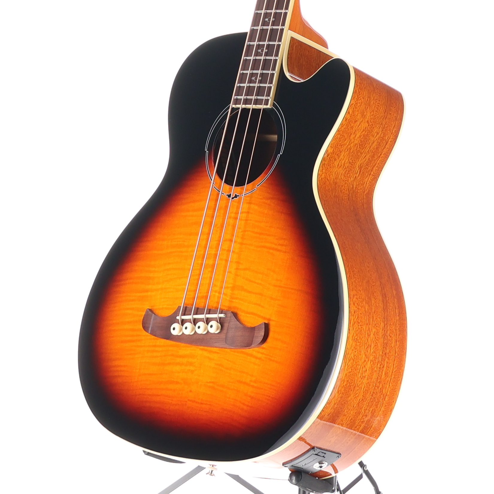 Fender Kingman Bass, Walnut Fingerboard, Black Pickguard, Shaded Edge Burst (49980)