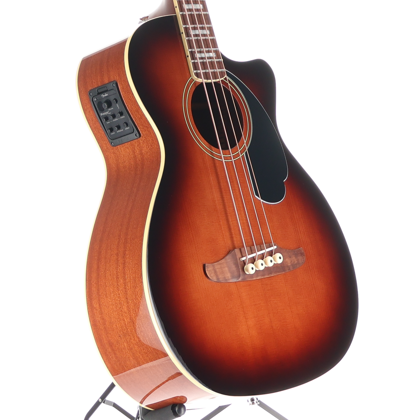 Fender Kingman Bass, Walnut Fingerboard, Black Pickguard, Shaded Edge Burst (A13) (49953)
