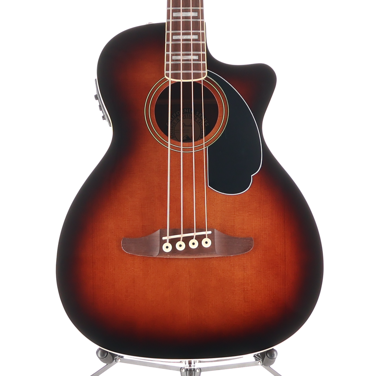 Fender Kingman Bass, Walnut Fingerboard, Black Pickguard, Shaded Edge Burst (H11) (50012)