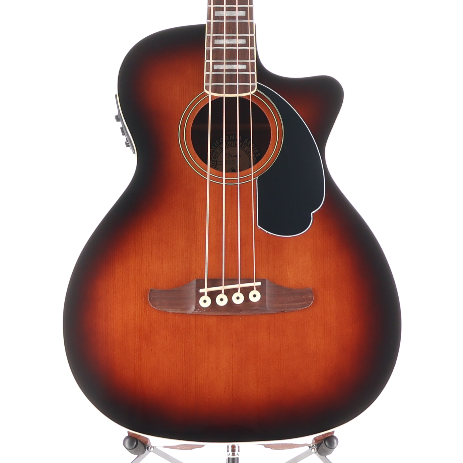 Fender Kingman Bass, Walnut Fingerboard, Black Pickguard, Shaded Edge Burst (K11)(50024) (50024)