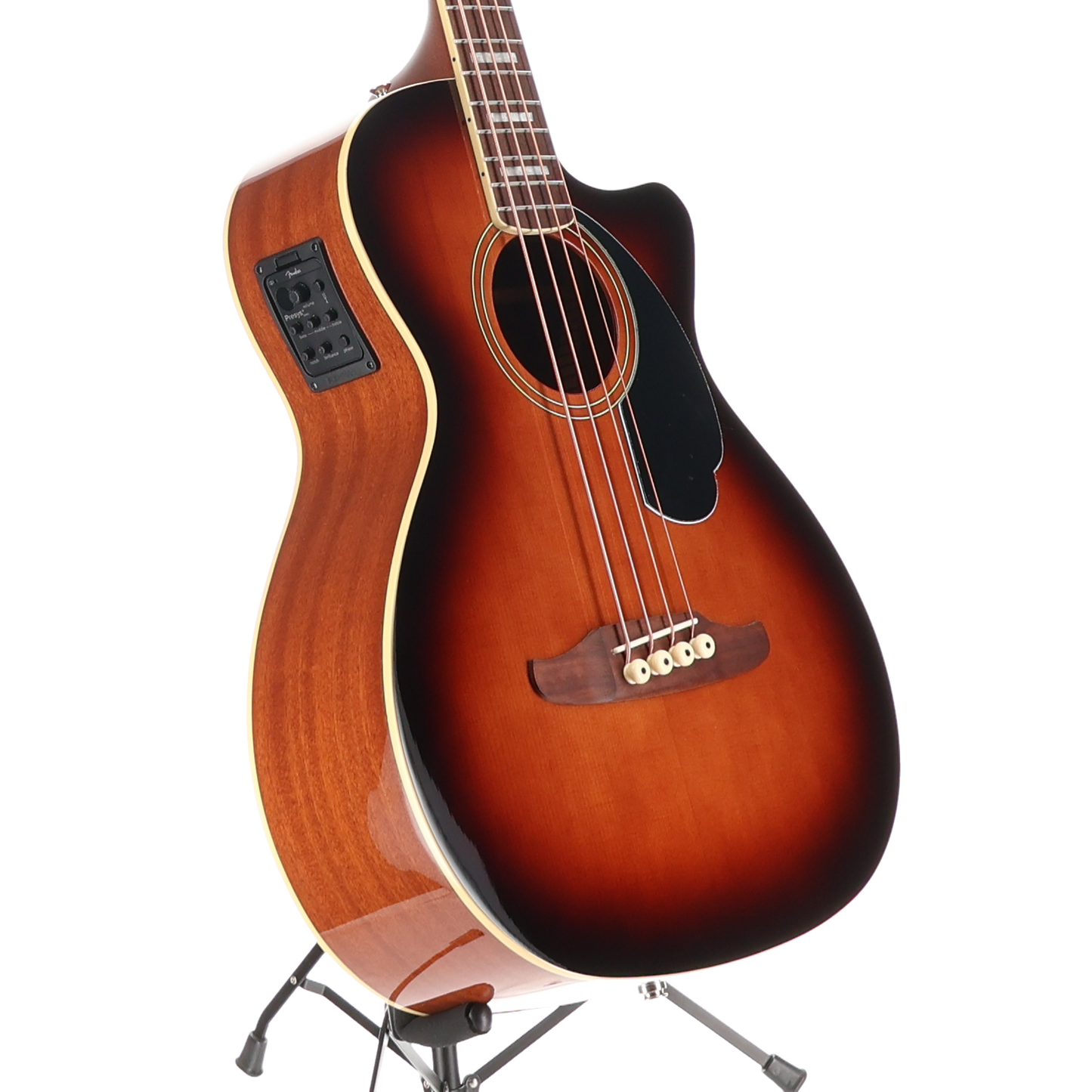 Fender Kingman Bass, Walnut Fingerboard, Black Pickguard, Shaded Edge Burst (P) (49973)