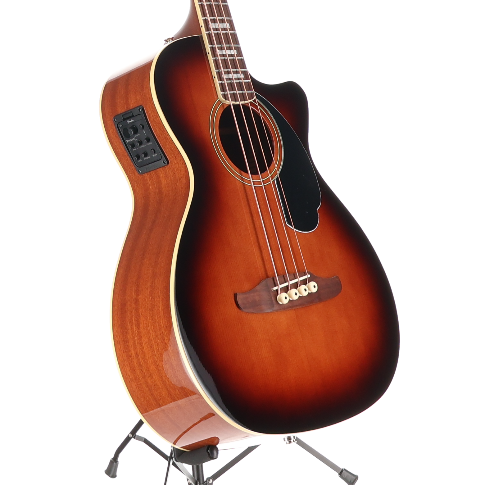 Fender Kingman Bass, Walnut Fingerboard, Black Pickguard, Shaded Edge Burst (P) (49973)
