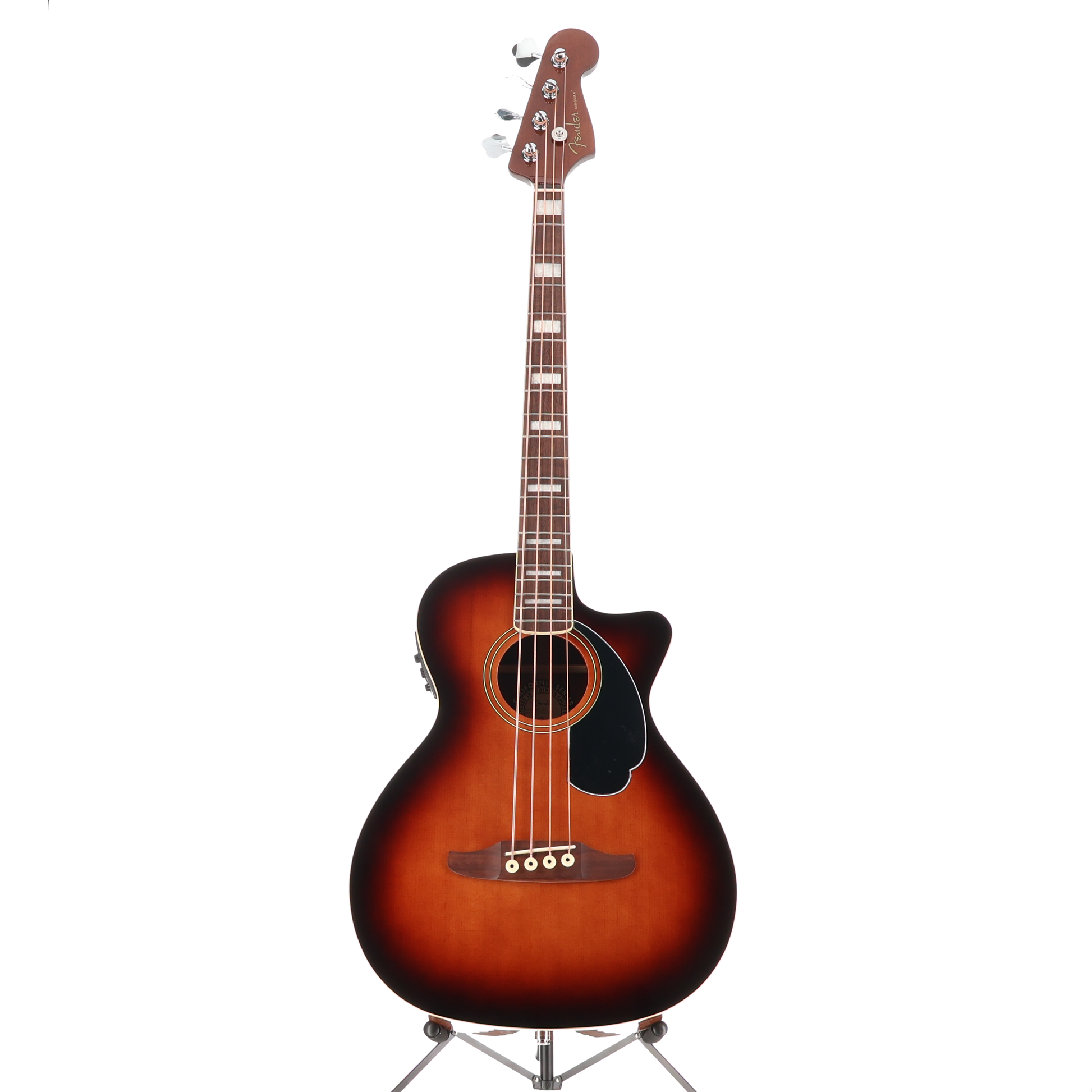 Fender Kingman Bass, Walnut Fingerboard, Black Pickguard, Shaded Edge Burst (P) (49973)