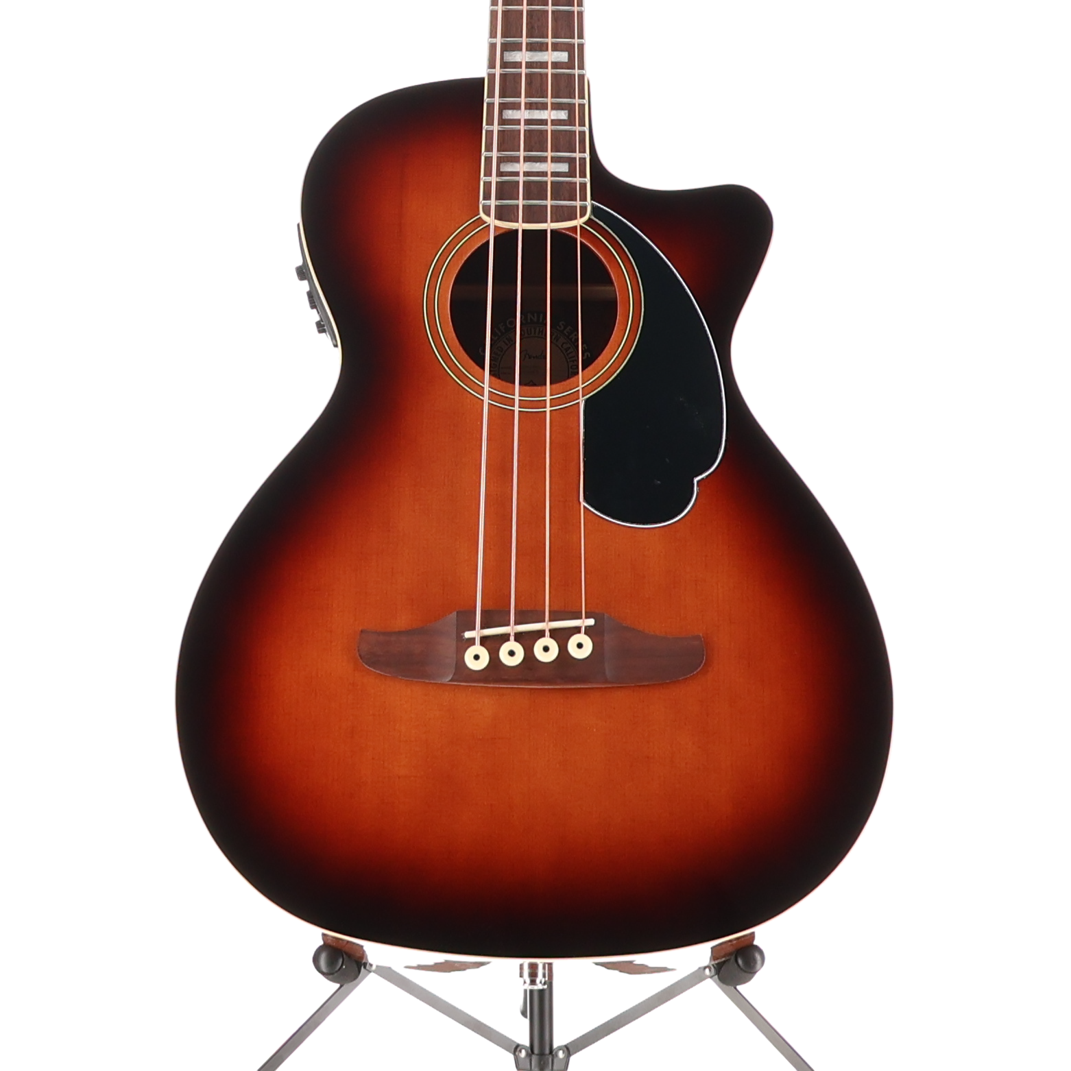 Fender Kingman Bass, Walnut Fingerboard, Black Pickguard, Shaded Edge Burst (P) (49973)