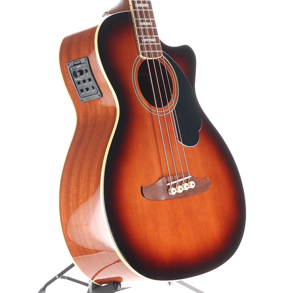 Fender Kingman Bass, Walnut Fingerboard, Black Pickguard, Shaded Edge Burst (P1) (50016)