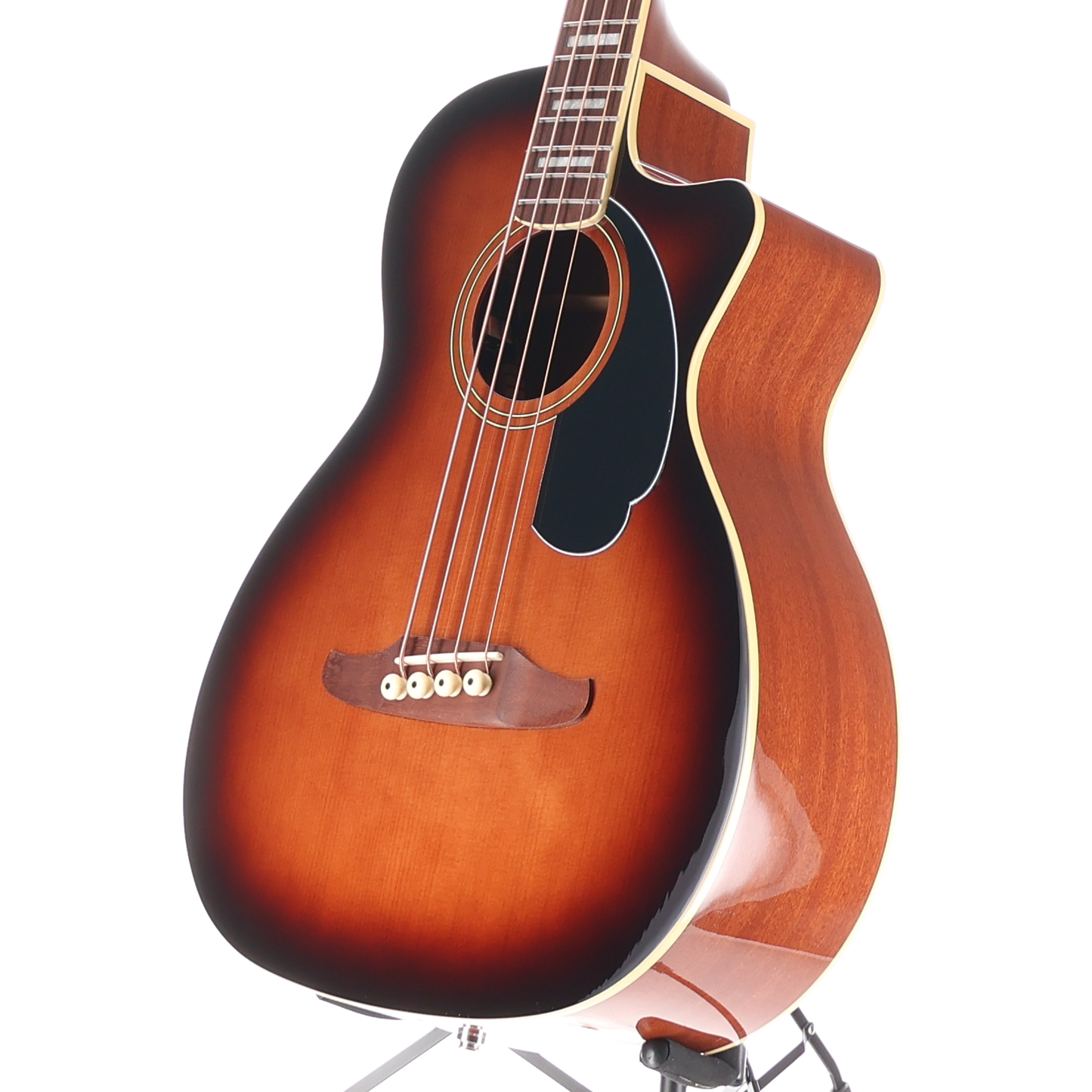 Fender Kingman Bass, Walnut Fingerboard, Black Pickguard, Shaded Edge Burstv (Z3) (50009)