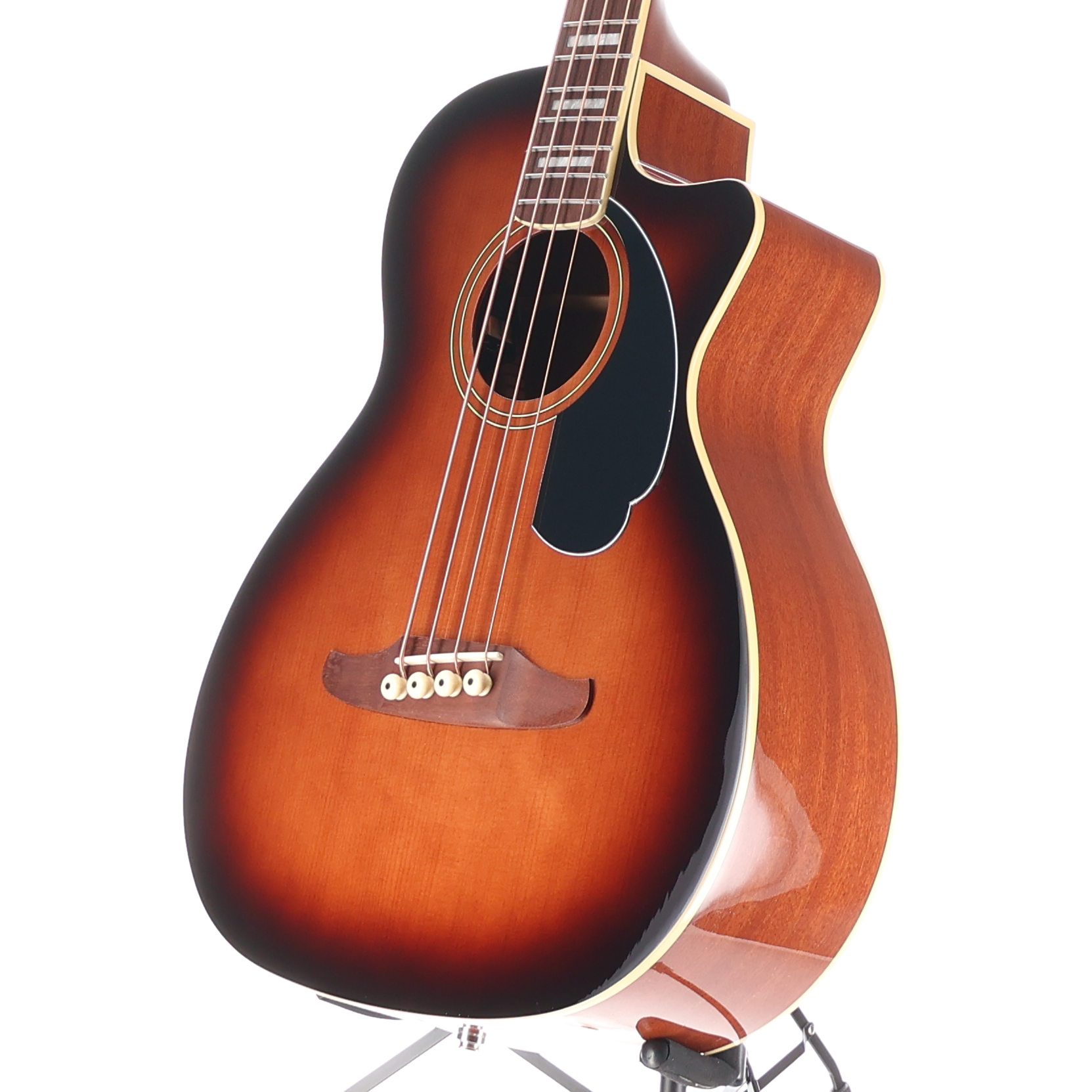Fender Kingman Bass, Walnut Fingerboard, Black Pickguard, Shaded Edge Burstv (Z3) (50009)
