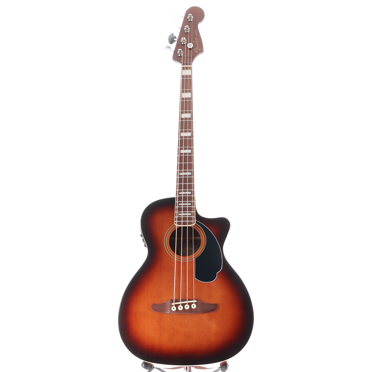 Fender Kingman Bass, Walnut Fingerboard, Black Pickguard, Shaded Edge Burstv (Z3) (50009)