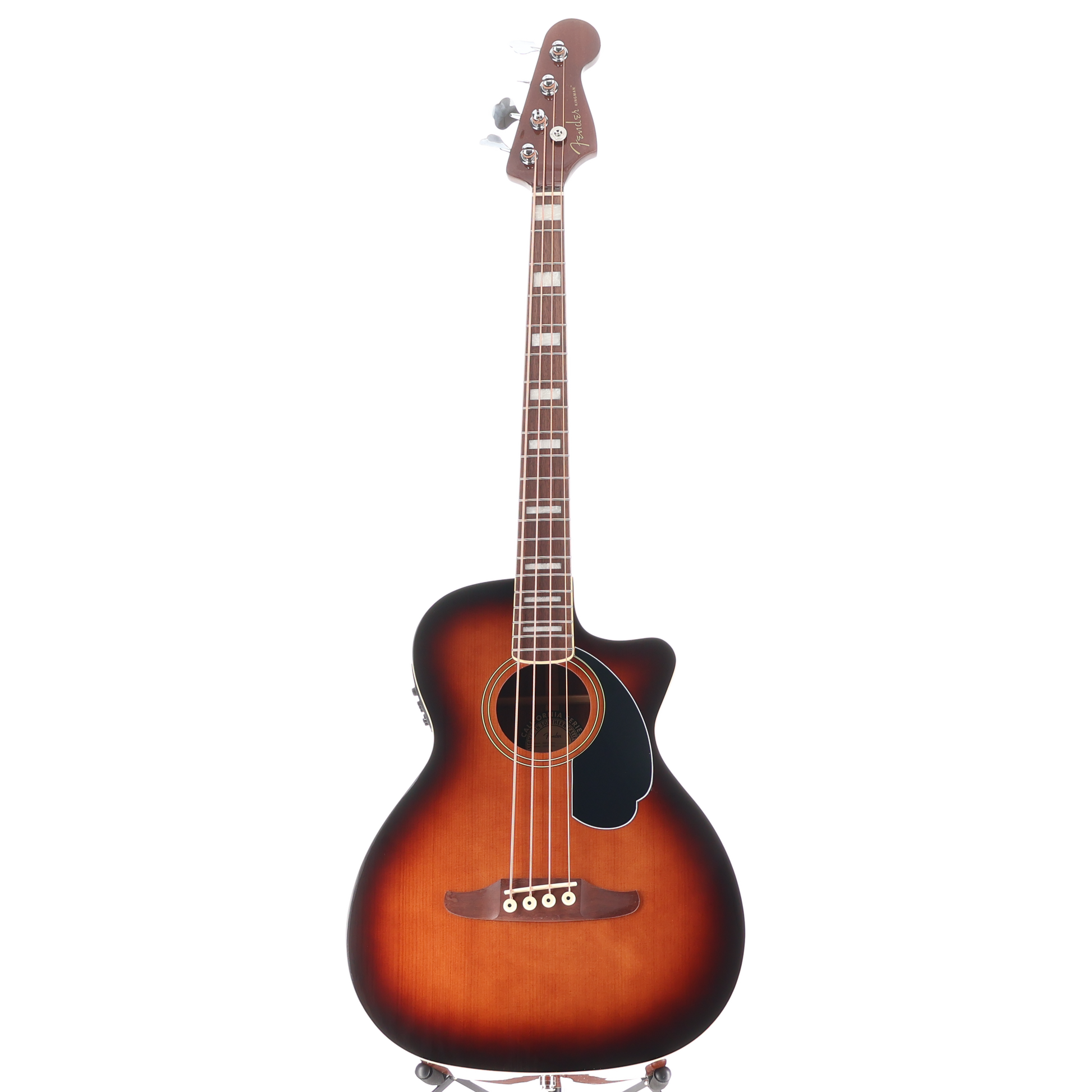 Fender Kingman Bass, Walnut Fingerboard, Black Pickguard, Shaded Edge Burstv (Z3) (50009)