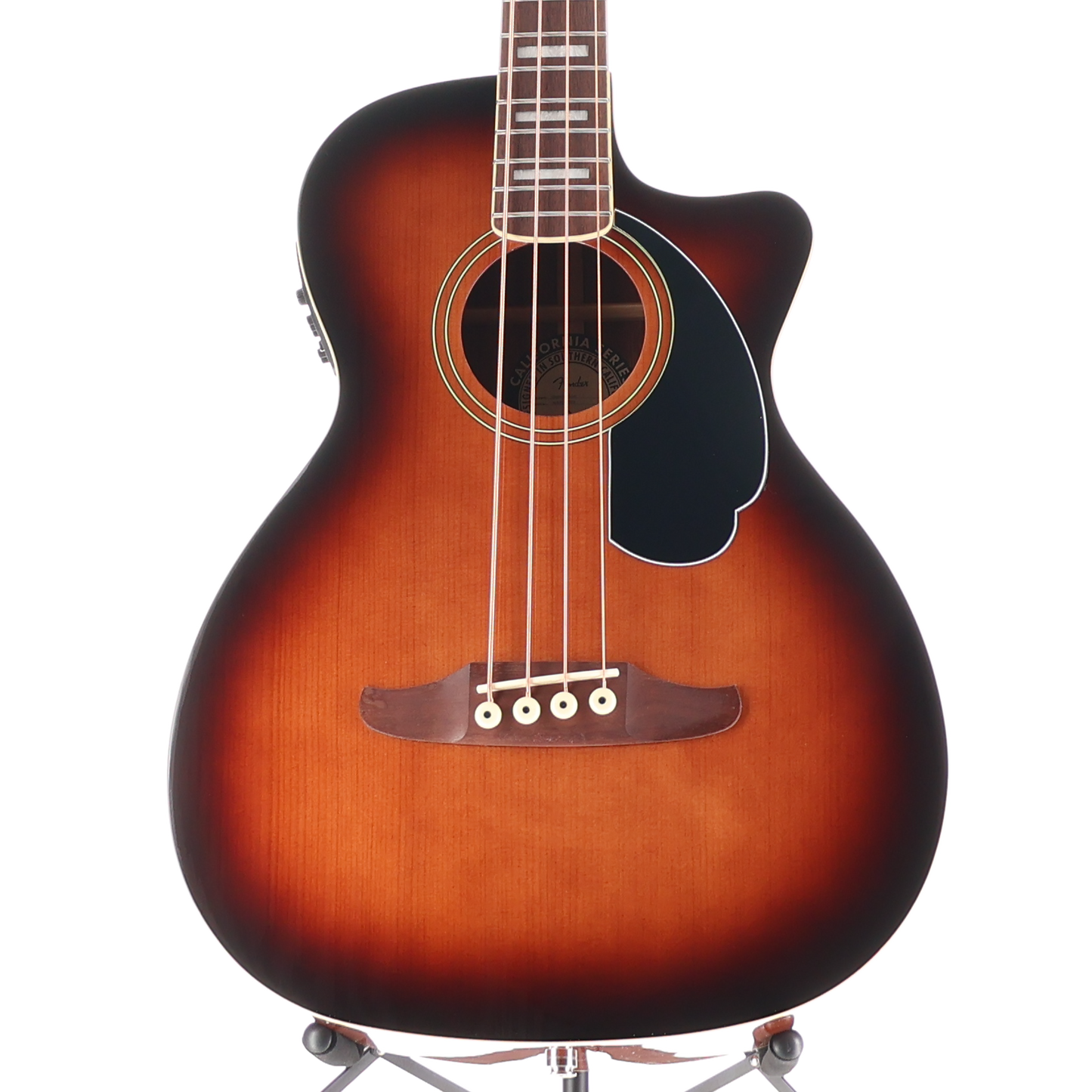 Fender Kingman Bass, Walnut Fingerboard, Black Pickguard, Shaded Edge Burstv (Z3) (50009)