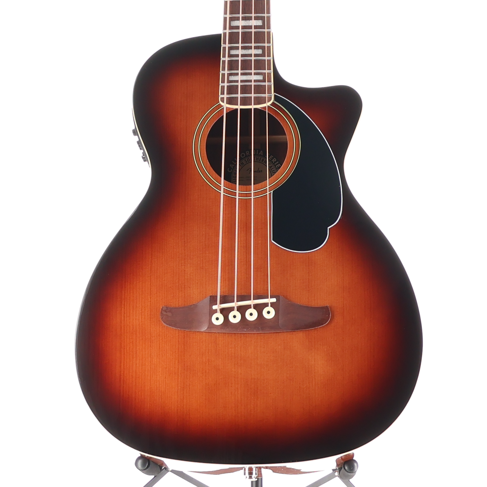 Fender Kingman Bass, Walnut Fingerboard, Black Pickguard, Shaded Edge Burstv (Z3) (50009)
