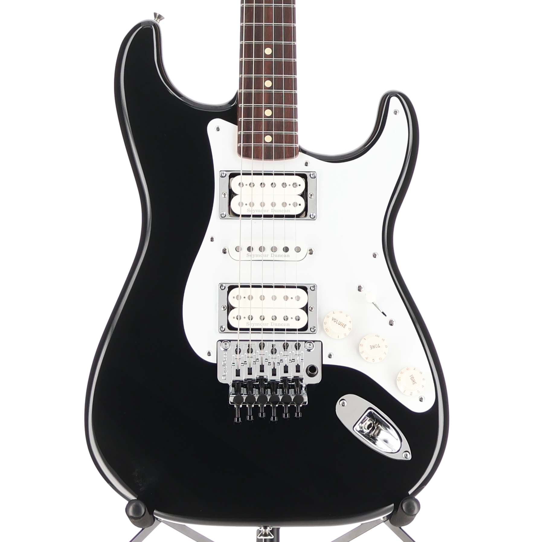 Fender Limited Edition 50th Anniversary Dave Murray Stratocaster, Black, Premium Setup (E4) (40431)