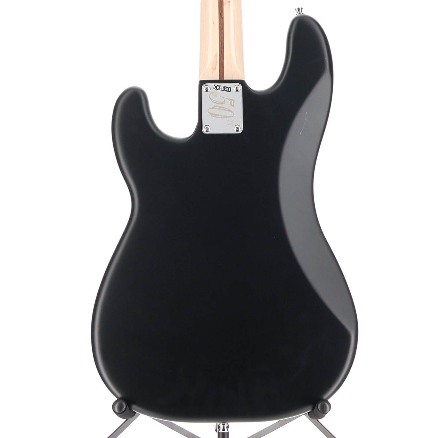 Fender Limited Edition 50th Anniversary Steve Harris Precision Bass, Satin Black, Pro Setup (P8) (60771)
