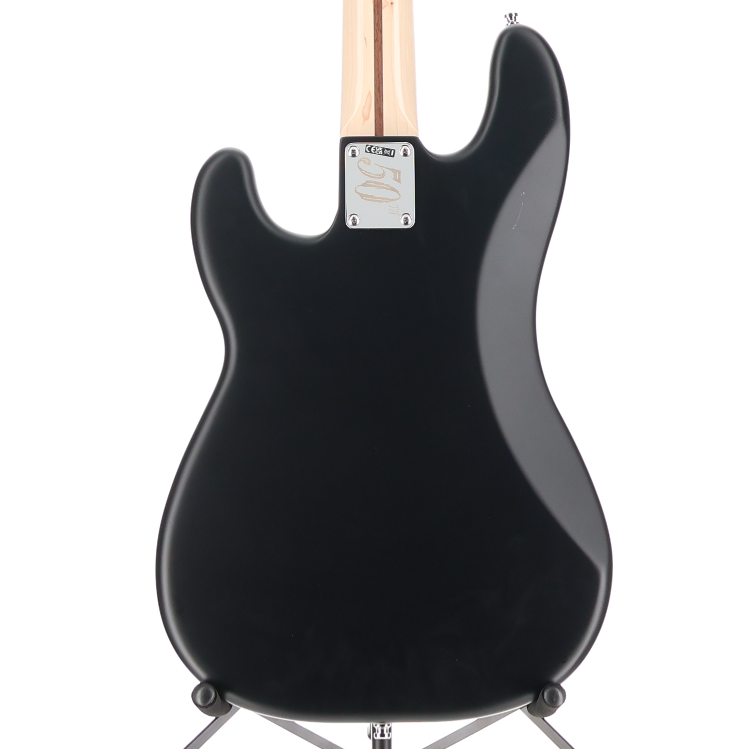 Fender Limited Edition 50th Anniversary Steve Harris Precision Bass, Satin Black, Pro Setup (P8) (60771)