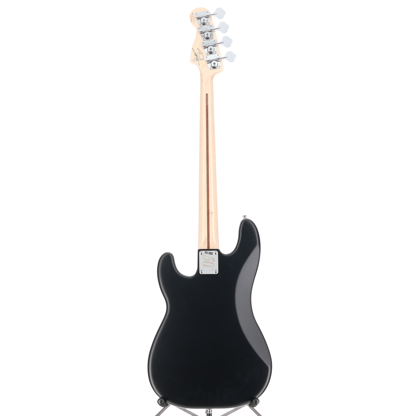Fender Limited Edition 50th Anniversary Steve Harris Precision Bass, Satin Black, Pro Setup (P8) (60771)