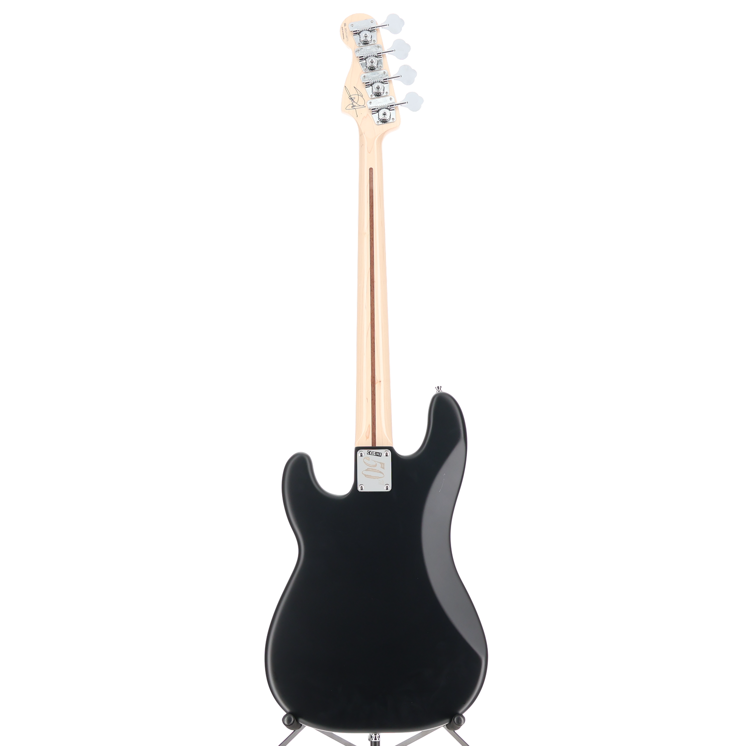 Fender Limited Edition 50th Anniversary Steve Harris Precision Bass, Satin Black, Pro Setup (P8) (60771)