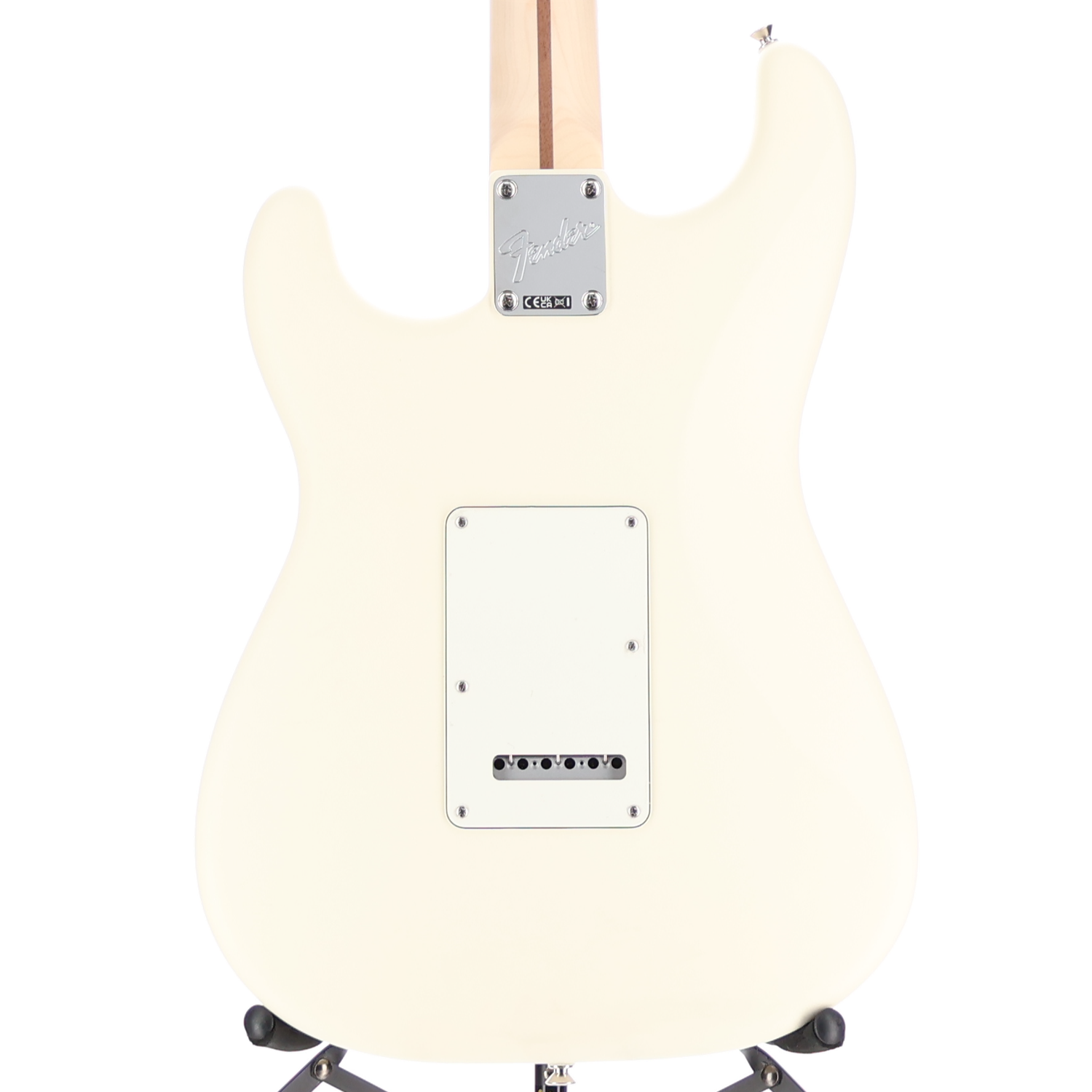 Fender Limited Edition American Stratocaster, Satin Maple Neck, Olympic White (E11) (58463)