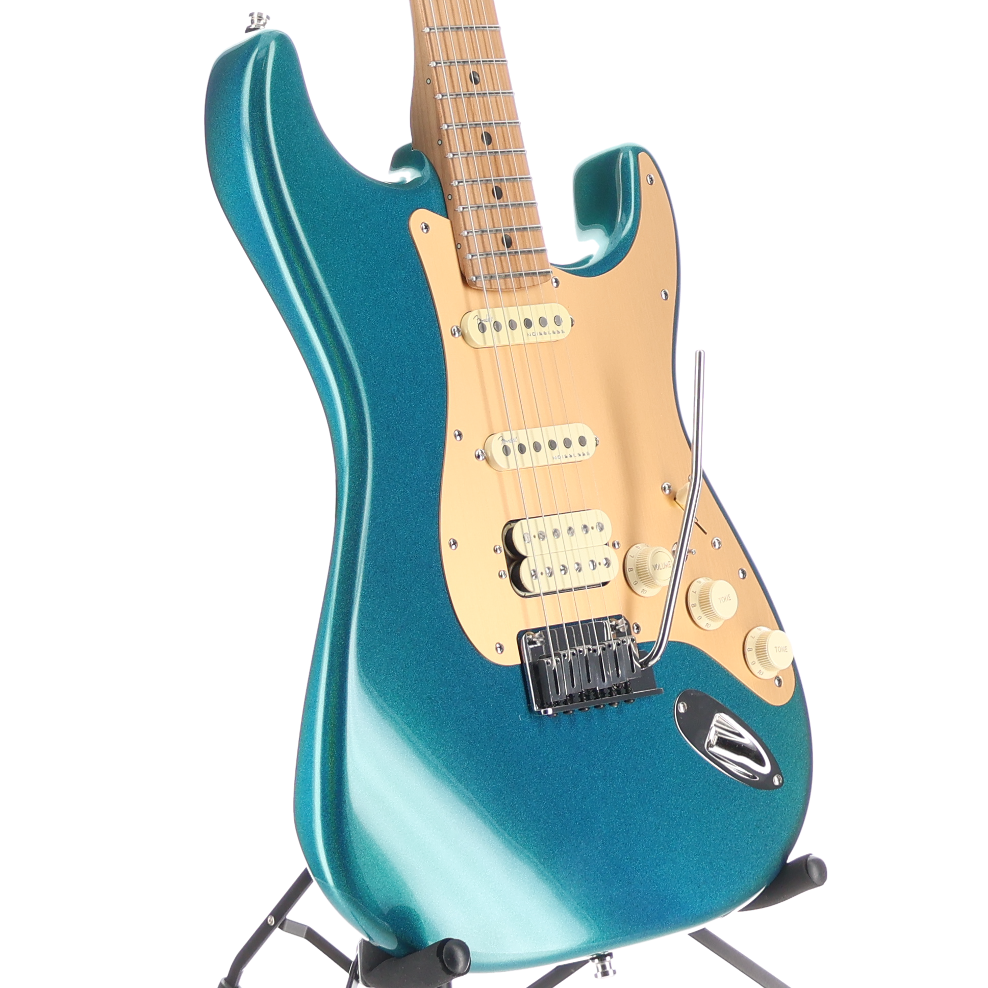 Fender Limited Edition American Ultra II Stratocaster HSS, Roasted Maple Fingerboard, Aurora (RC4) (01043)