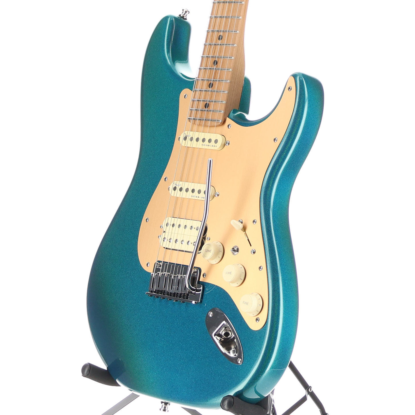 Fender Limited Edition American Ultra II Stratocaster HSS, Roasted Maple Fingerboard, Aurora (RC4) (01043)