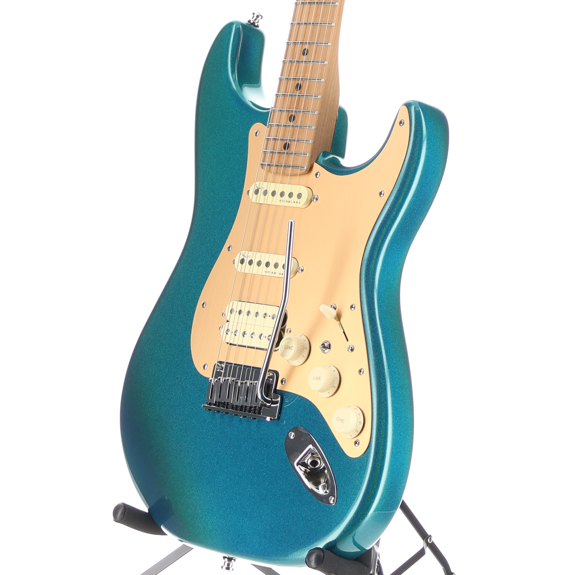Fender Limited Edition American Ultra II Stratocaster HSS, Roasted Maple Fingerboard, Aurora (RC4) (01043)